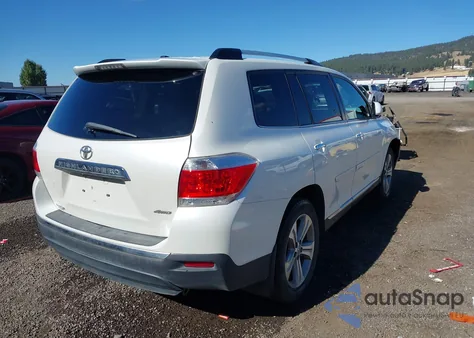 2013 Toyota Highlander Limited V6 from USA, damaged, VIN 5TDDK3EH6DS263446